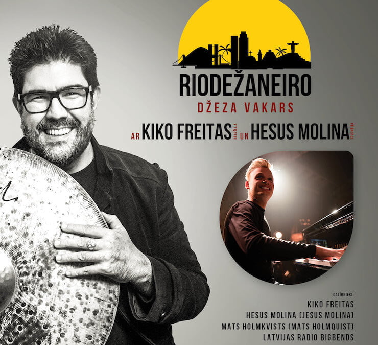 Riodežaneiro džeza vakars ar Kiko Freitas (Brazīlija) un Hesus Molina (Kolumbija)